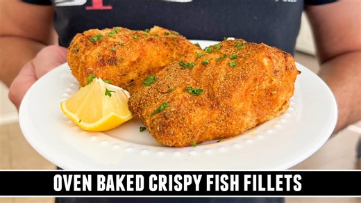 Better than fried: Oven-baked crispy fish fillets