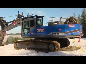 Steep-Slope Logging and Harvesting: Falcon Winch Assist & Timberpro TL765