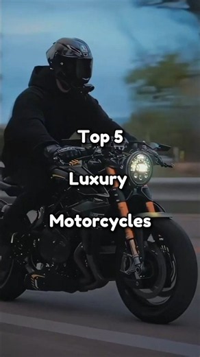 Top 5 Luxury Motorcycles in the World 🏍️💎 | Ranked #5 to #1 #topverse
