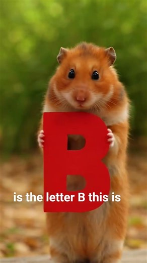 letter B #youtubekids