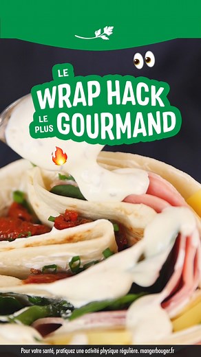 811 reactions · 152 shares | Qu'est-ce qu'on mange de bon quand on est pressé ?  En 2 minutes chrono, préparez votre wrap avec le Jambon Le Supérieur. Simple, efficace et trop bon  | Fleury Michon | Facebook