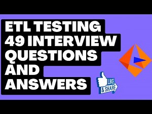 ETL Testing SQL Oracle 49 Important Interview Questions & Answers Latest
