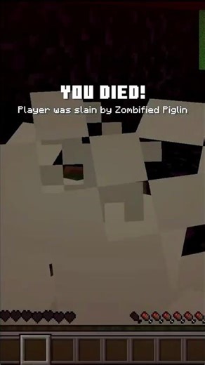 xp farm of zombified piglin in Minecraft neather | #minecraft #gaming