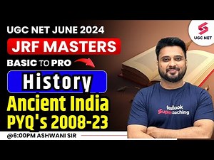 UGC NET JUNE 2024 | History | Ancient India Previous Year Question Paper | NTA NET | Ashwani Sir