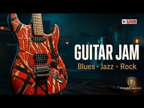 Play Guitar All Day Live | Blues, Jazz, and Rock Backing Tracks