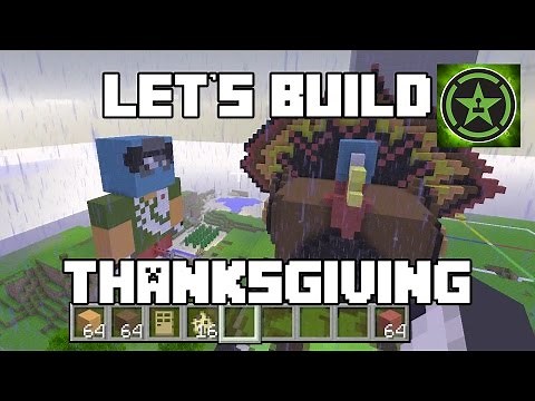 Let's Build in Minecraft - Thanksgiving