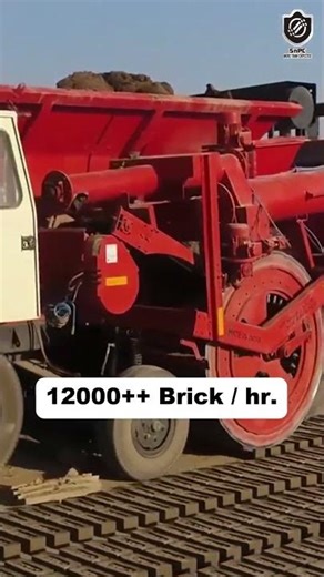 Mobile Brick Making Machine That Makes 12,000 Bricks in 1 Hour! 🚀 | BMM 310 by SNPC