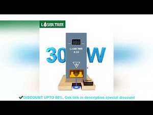 LASER TREE K30 30W Optical Power Laser Module with Air Assist 6 Diodes TTL Blue Light Laser Head for