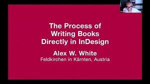 The Process of Writing Books Directly in InDesign