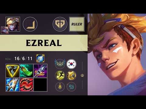 (GEN Ruler) Ezreal ADC vs Hwei - KR Challenger Patch 26.11