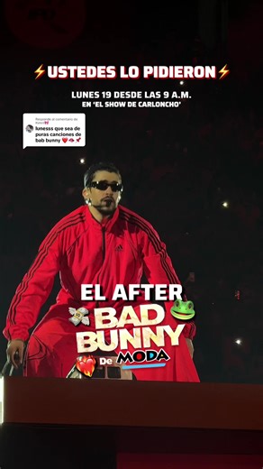 After Party de Bad Bunny en Radio Moda