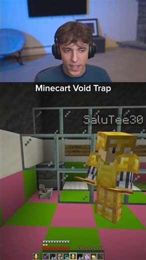 Minecraft Void Trap....