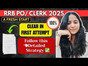 BEST RRB PO/ RRB Clerk Study Roadmap 2025 ✅ Detailed Plan| 90/60 Days Complete Strategy|#rrb #ibps