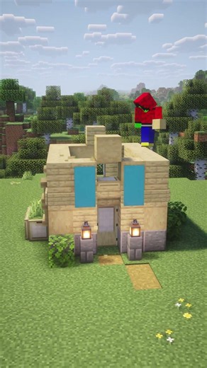 Minecraft Birch Forest Starter House