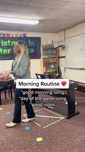 How you start your day is how you finish it! Happy Monday!! #happymonday #mondaysong #goodmorningsong #elementarymusicteacherlife #musicclass #musicclassfun #musicislife🎶 #teachmusic #musicteach #elementarymusic #musicteacher #teacher #musicteachers #musicteacherlife🎶 #musicteacherootd #tiktokteacherootd #elementaryteacherlife #musiceducationforkids #musiceducationmatters #thirdgradersbelike #thirdgradeteachers #thirdgradeteacherlife #thirdgradeteachers #iteachthirdgrade #3rdgradechronicles #m