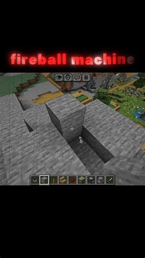 Most OP Fireball Machine in Minecraft 😳 #creazyteam