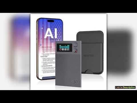 AI Voice Recorder NEWYES Ailog Smart Digital Audio Recorder App Control Transcribe Summarize 188 La