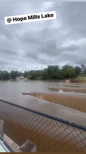 749K views · 4.6K reactions | @ Hope Mills Lake / Dam   Stay safe 﫡 #CumberlandCountyNC #HopeMillsNC | Watch Out Cumberland County NC | Facebook