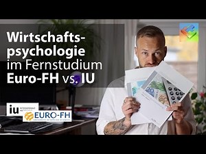Distance learning in Business Psychology: IU or Euro-FH? How to make the right choice (2026)