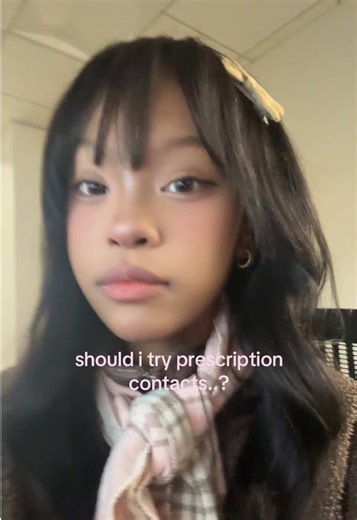 i’ve worn glasses my whole life so i feel so ugly without them on but im trying to adapt LOL i feel like i look way younger too idk #contacts #glasses #alien #douyinmakeupblackgirl