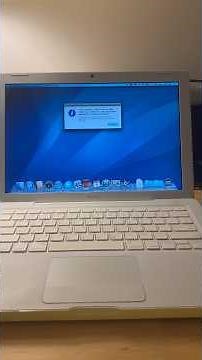 251217 Apple MacBook A1181 13 inch early 2008 model startup #macbook #apple #applemacbook #maclover