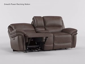 Amazon.com: Lexicon Power Double Reclining Loveseat with Center Console, Polished Microfiber Wall Hugger Loveseat Recliner for Living Room, Cup Holders, Charging Port, Pillow Top Arms, Sand : Home & Kitchen
