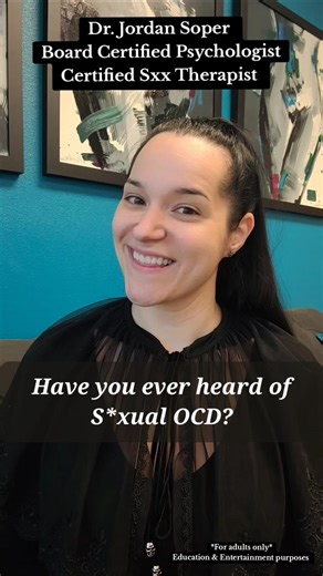 OCD comes in many forms. Have you ever heard of S-OCD? What are some of your questions about s*xual based OCD? #ocd #obsessivecompulsivedisorder #obsession #compulsion #psychology #psychologist #therapist #therapy #mentalhealth #psychologistadvice #therapistadvice #counseling #lasvegas #goth #gothic #anxiety #depression #cbt #exposuretherapy #taboo #treatment #therapyworks #psychology #knowledge | Dr. Jordan N. Soper