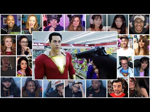 Convenience Store Scene Reaction Mashup | Shazam! (2019)