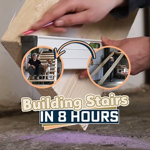 82K views · 6.1K reactions | Laura Constructed Stairs In 8 Hours! | Laura Kampf | Facebook