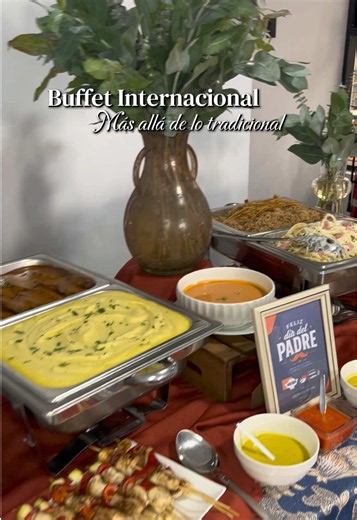 Buffet Internacional: sabores más allá de lo tradicional