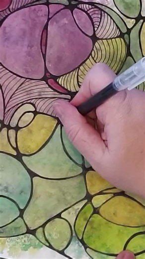 Colorful Flow & Lines – Neurographic Drawing | Relax & Create