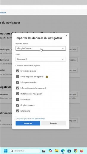 How to import favorites to Microsoft Edge #microsoft #edge #microsoftedge #tip #shorts