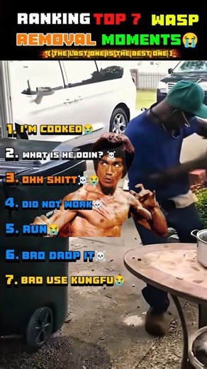 Top 7 Funniest Wasp Removal Fails That Went WRONG 😂🐝 #Shorts