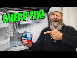 How to Replace an Ice Maker Water Valve on a Refrigerator