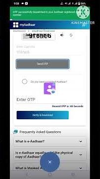E-Aadhar card download का सही तरीका #aadhar #carddownload #uidai