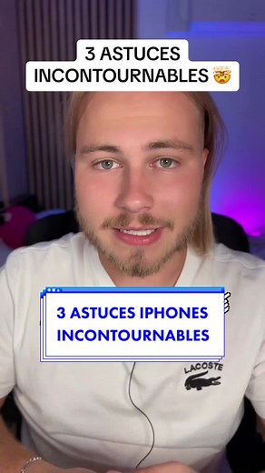 3 astuces incontournables sur iPhones, tu dois absolument connaître la 3ème ! 🤯 #apple #iphone #astuce #iphonetips #iphonetricks #ios