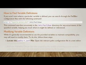 Understanding Fail2Ban jail.local Configuration: Variable Management Made Easy