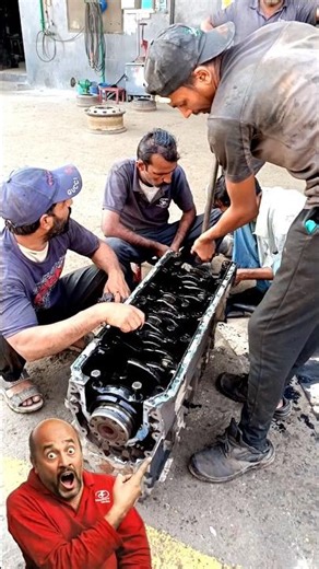 Six-Cylinder Diesel Engine Repair-Amazing Technique #engine