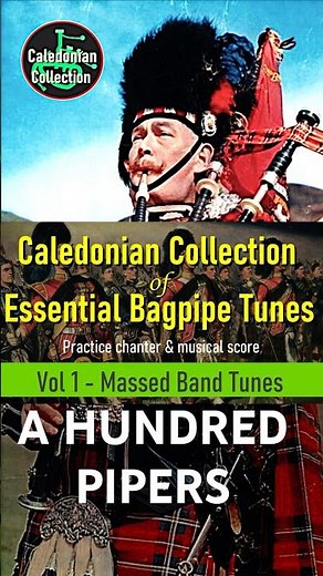 🎵A HUNDRED PIPERS - Bagpipe Massed Band Tunes ***FREE PDF & BWW*** #ccoebt #2026