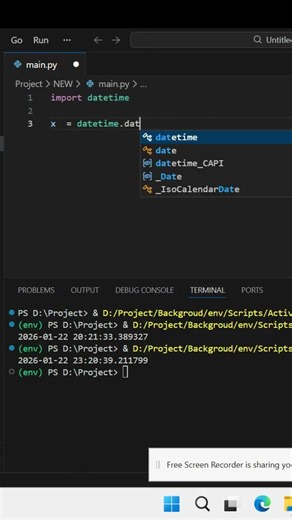 Python Program to print current time