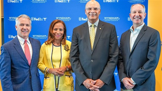 NC A&T Chancellor Harold Martin and his wife Davida Martin named Wyndham Honorary Chairs