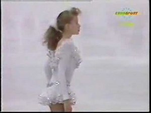 Oksana Baiul 1993 European Championships SP