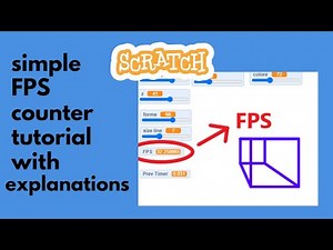 How to make a simple FPS counter on scratch + explanations