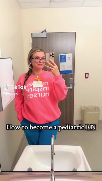 Dreaming of working with kids? Here’s how to become a pediatric nurse 👩‍⚕️✨ #nursesoftiktok #pediatricnurse #nursingjourney #nurselife #fyp
