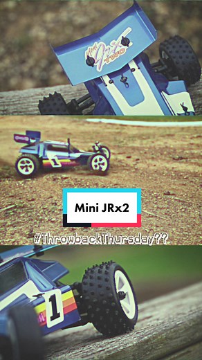 #ThrowbackThursday ?? Check out the NEW Losi Mini JRx2. First 400 pre-orders on HorizonHobby.com get a FREE retro hat. #horizonhobby #losi #retro #rc #rccar #rcracing #minijrx2 #jrx2 #vintage #throwback