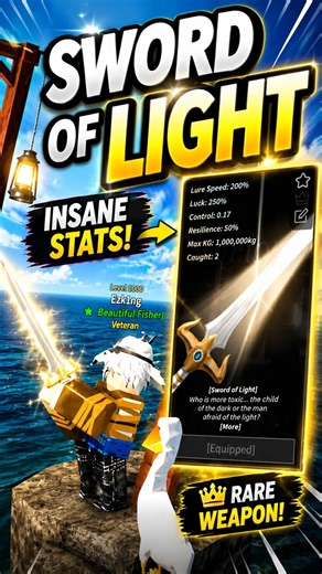 Sword Of Light Rod New Update FISCH