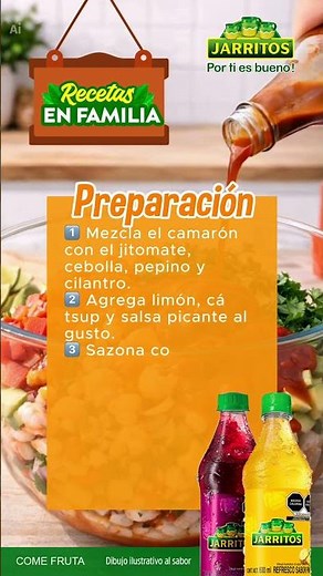 Las mejores recetas se preparan en familia. 🍤💛