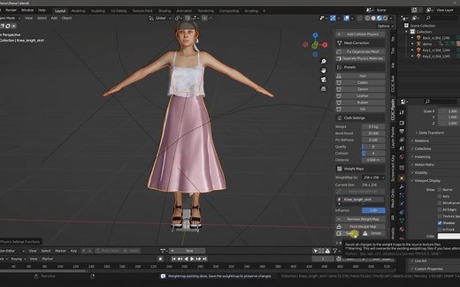 CC_iC与Blender互导插件CC_iC Blender Tools 1.4.0 - 使用物理进行往返编辑