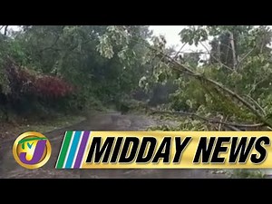 Tropical Storm Grace Batter Sections of Jamaica | TVJ Midday News