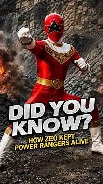 Power Rangers Zeo Was Created to SAVE the Franchise! #powerrangers #shorts